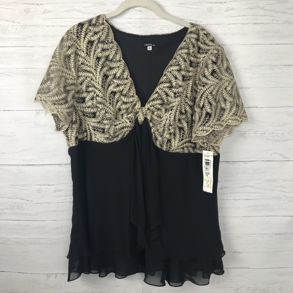Onyx Nite Tops - NWT ONYX NITE TOP